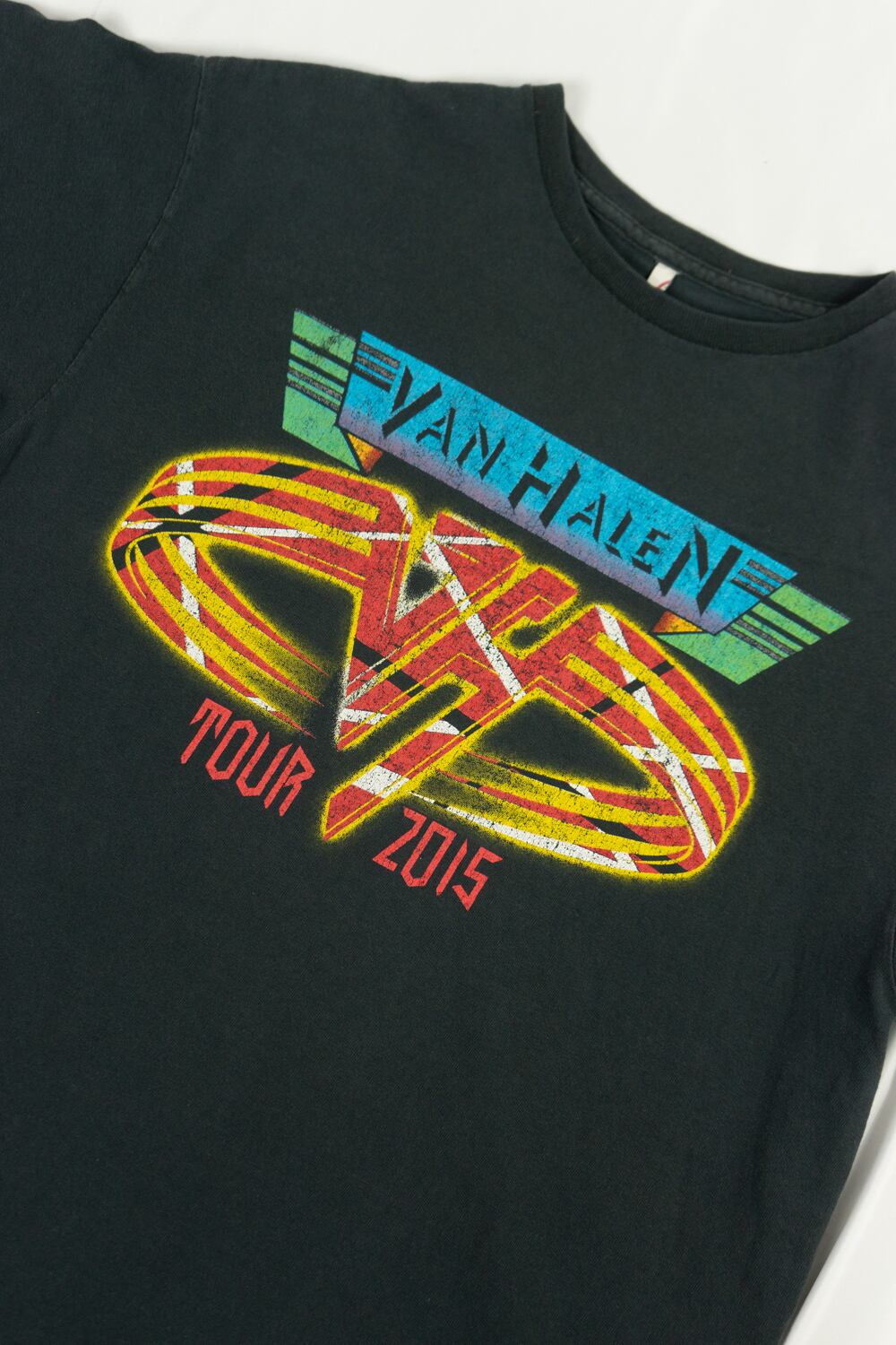 Van Halen 2015 Tour Tシャツ VAN HALEN TOUR 2015 両面Print Tee メンズ L程度 | Hoarders Used