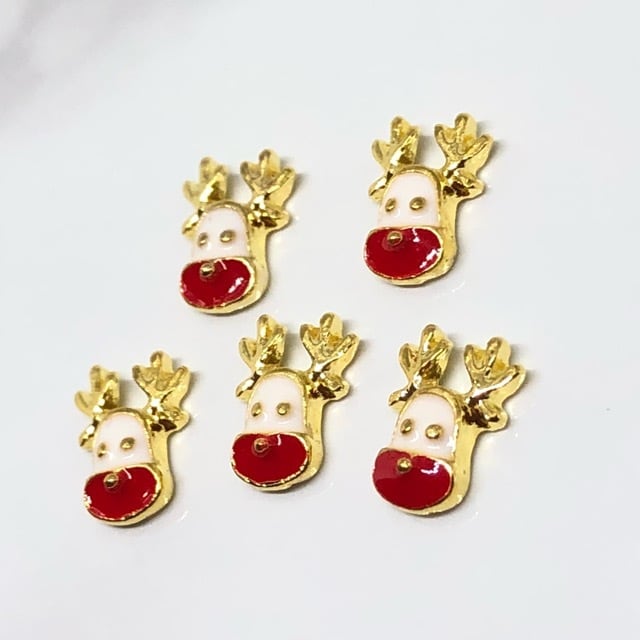 クリスマスパーツ トナカイ ( S/L ) 5P【336.348】 | MILISTA.NAIL