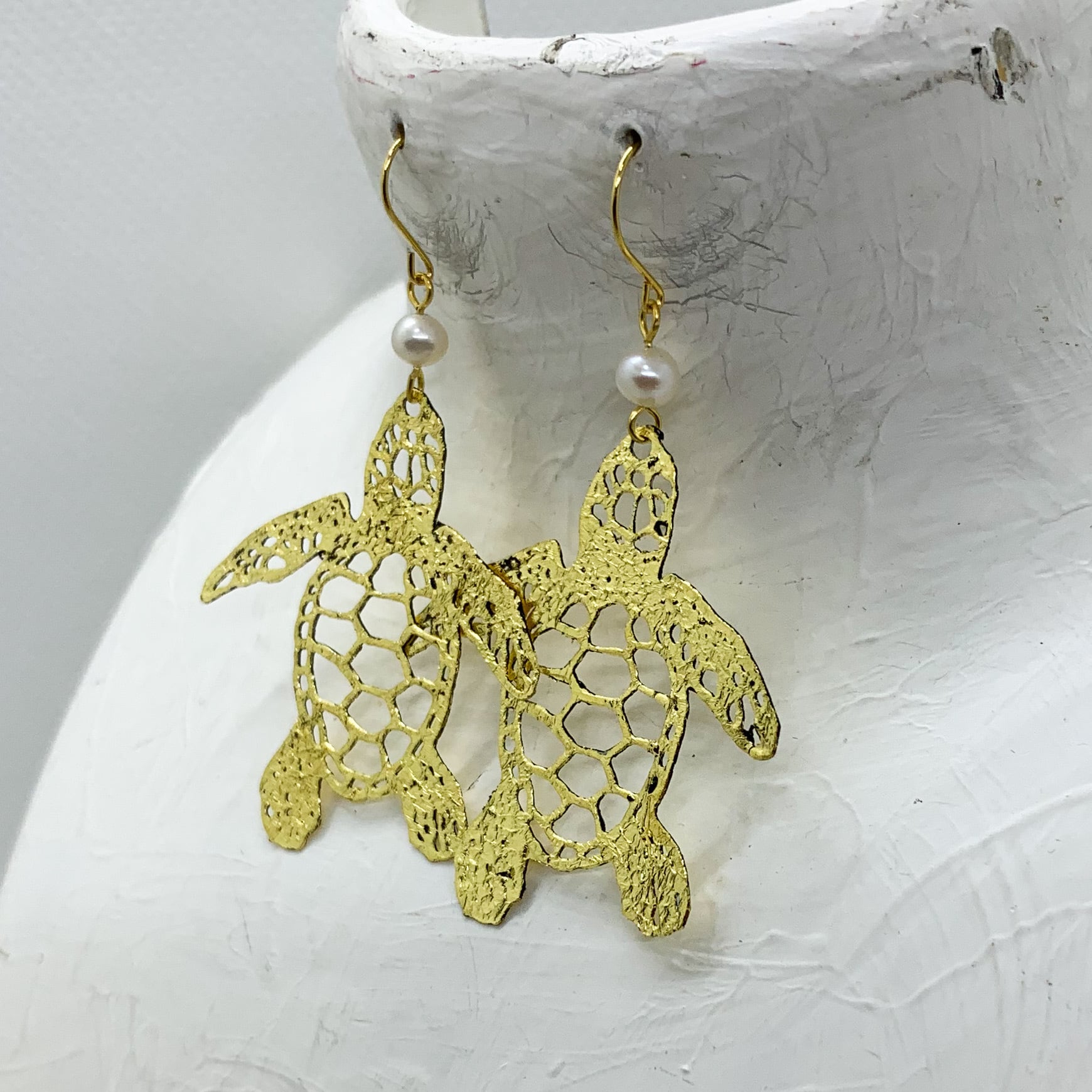 HAKU】＜亀＞ ピアス・イヤリング | KIRIEBIJOU