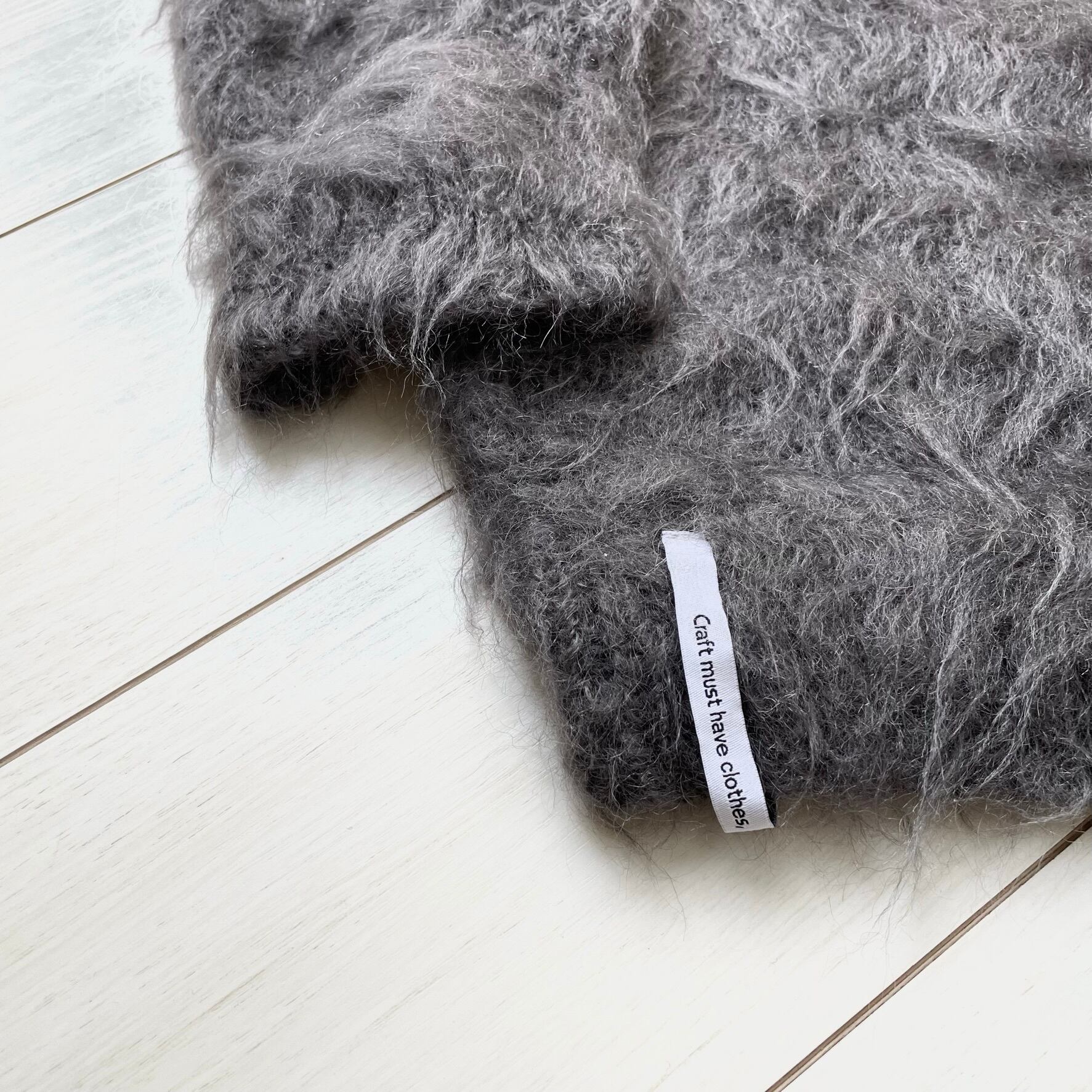 78%mohair fragment simon barker aka six mohair jumper モヘアニット  