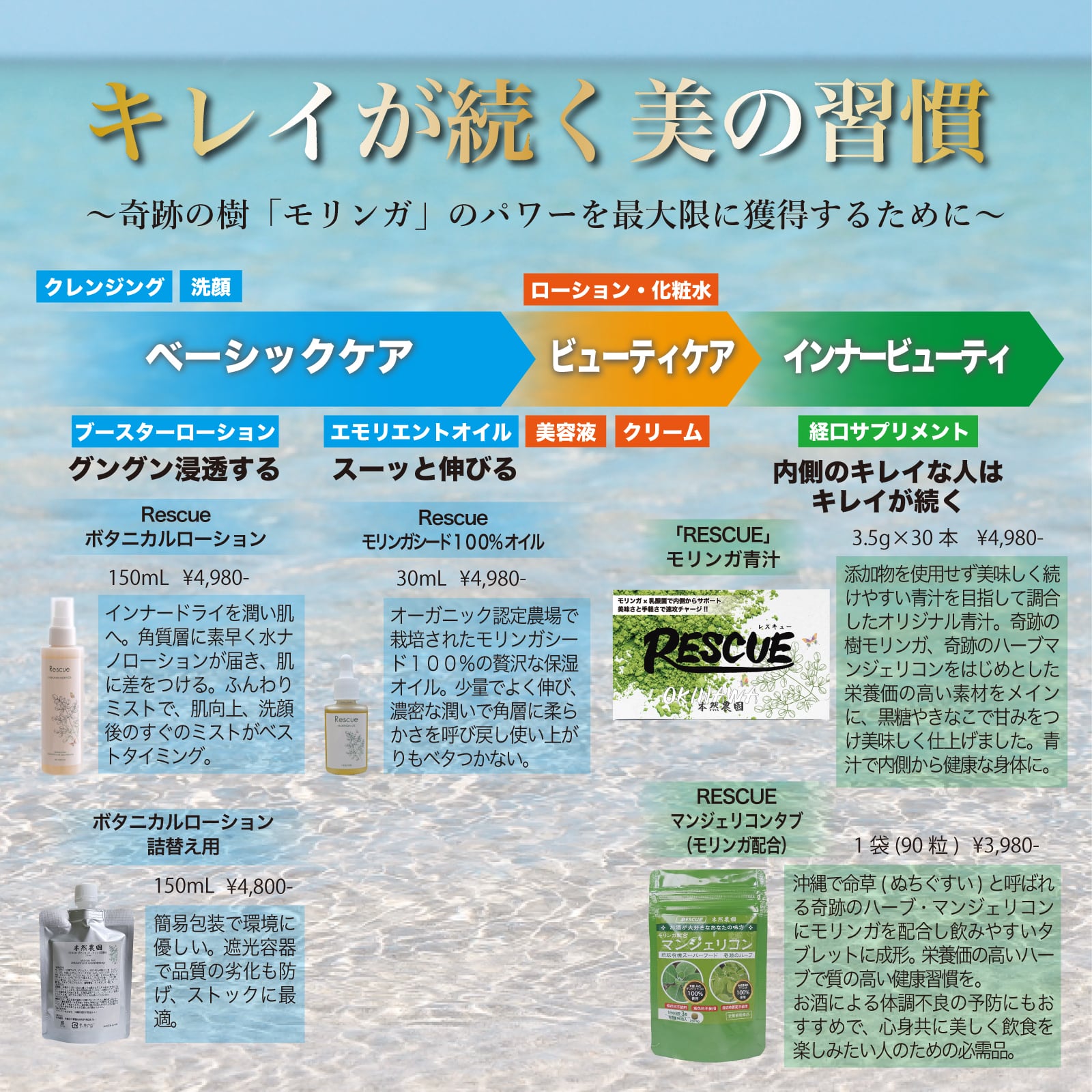 Rescueボタニカルローション(150mL) | 本然農園 - HonZen Nouen -