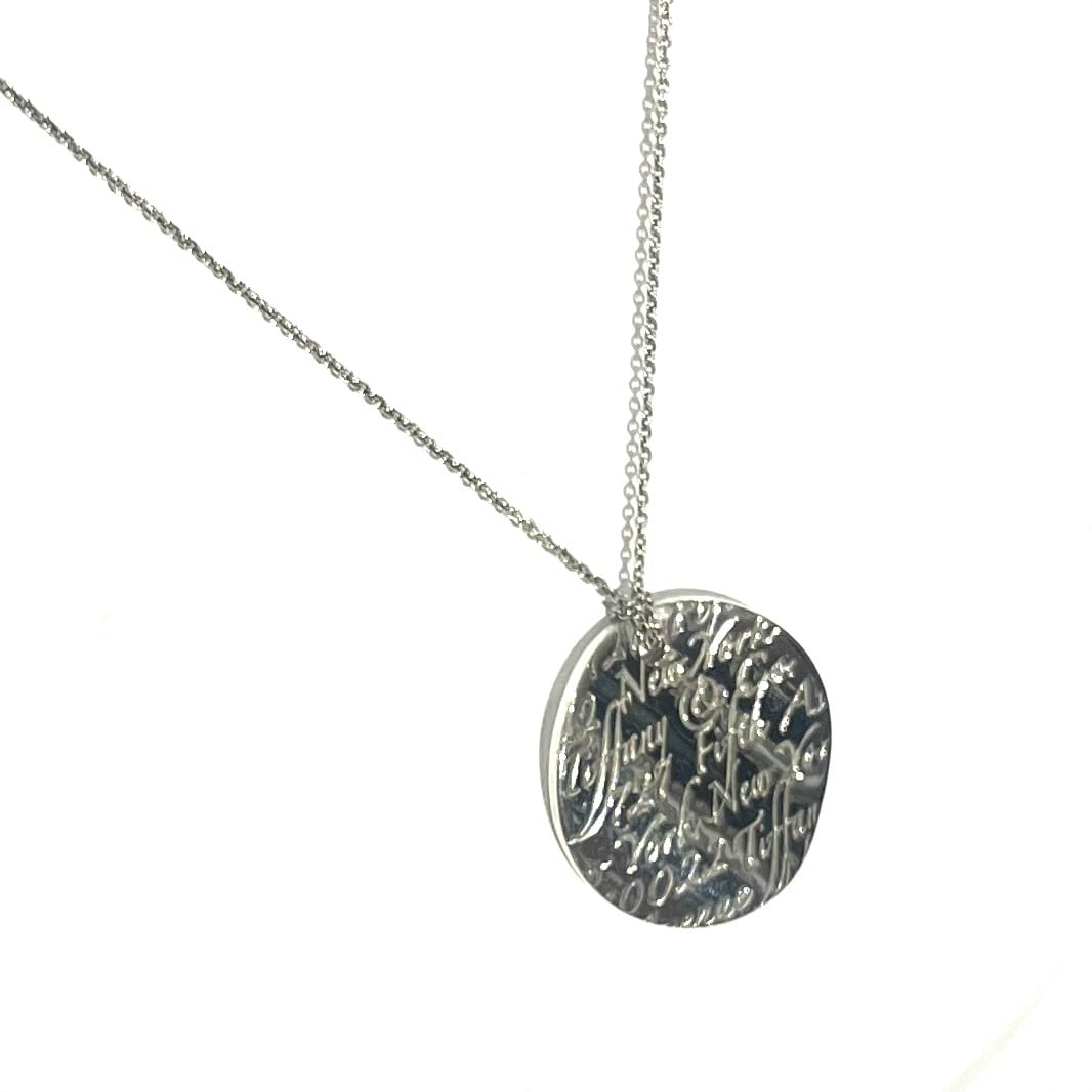 TIFFANY & Co.】2989 ティファニーNotes ラウンド ペンダント