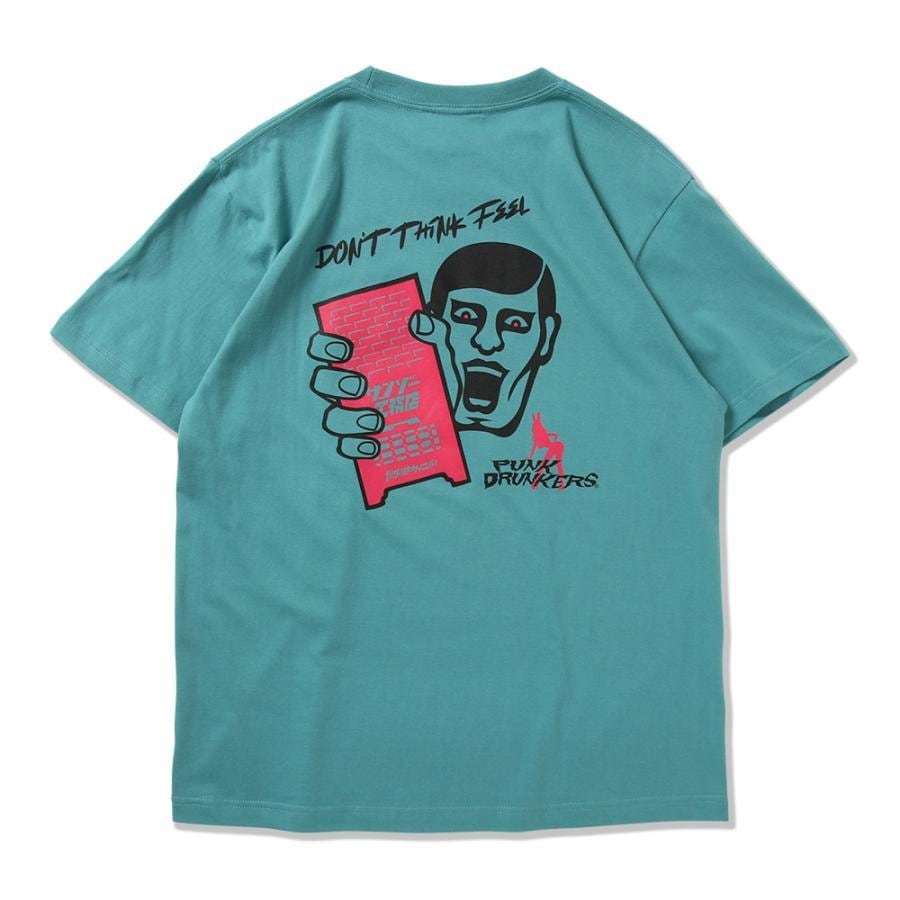 PUNKDRUNKERS x サンゾー工務店 】焚き火刺繍TEE パンクドランカーズ