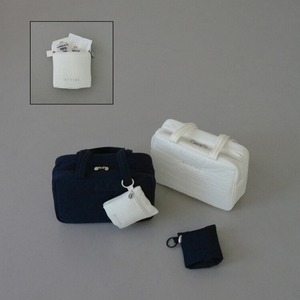 【予約】[ OHDIBS ] Mini Cube Pouch｜Vanilla