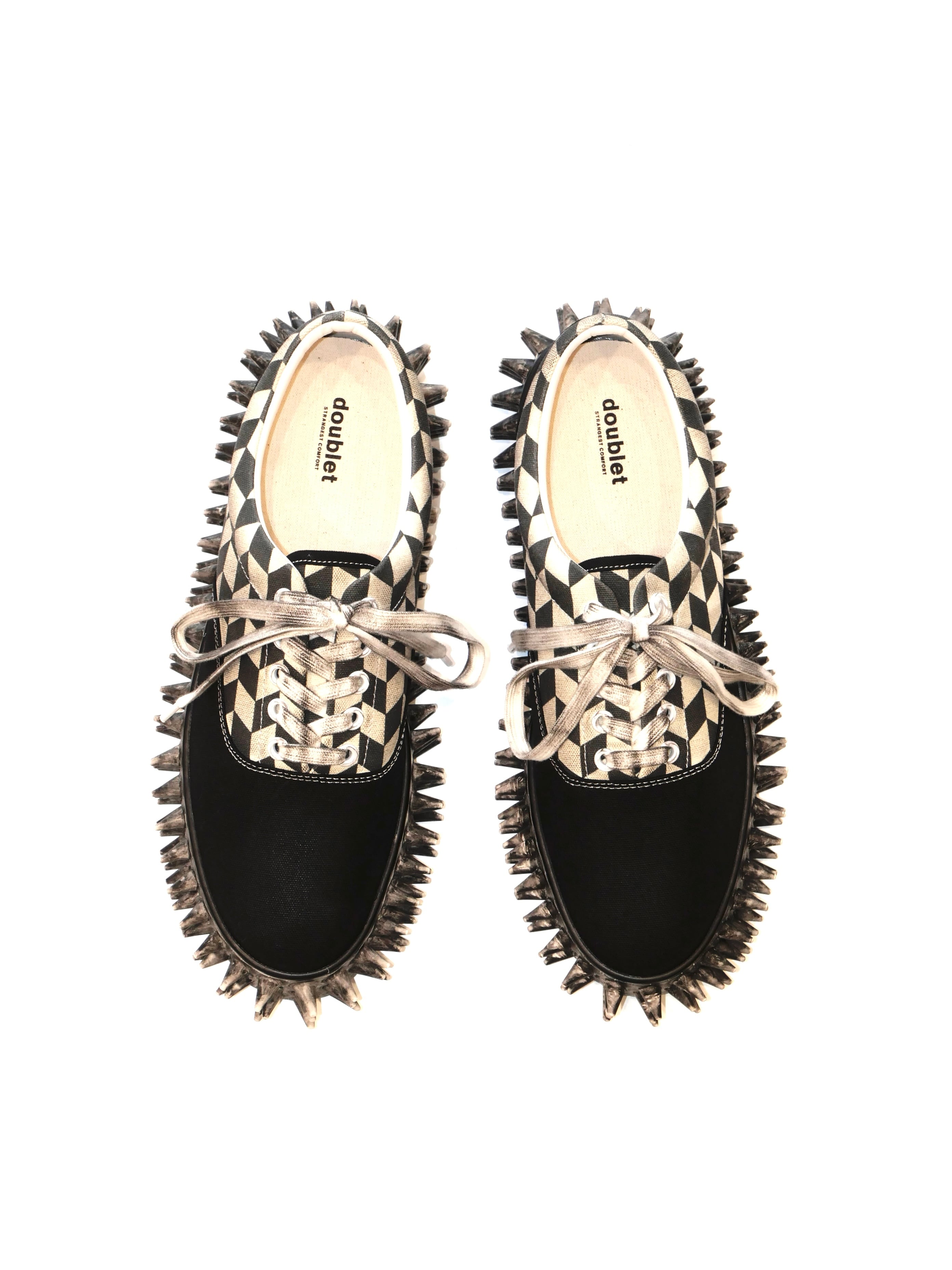 doublet SPIKY CANVAS SNEAKER | CONSTRUCT1