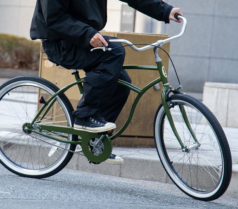 CYCLES（イーエム サイクルズ）_BC101_Matte Black / Dark Green