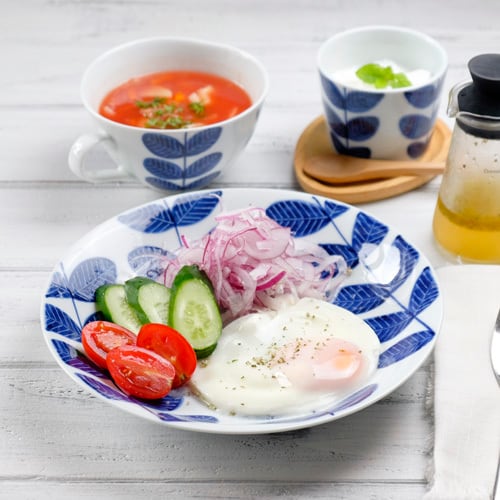 aoba 21cm丸皿【波佐見焼き】0095400512 | 波佐見焼ショップ aoba 21cm丸皿【波佐見焼き】0095400512 | 波佐見焼ショップ
