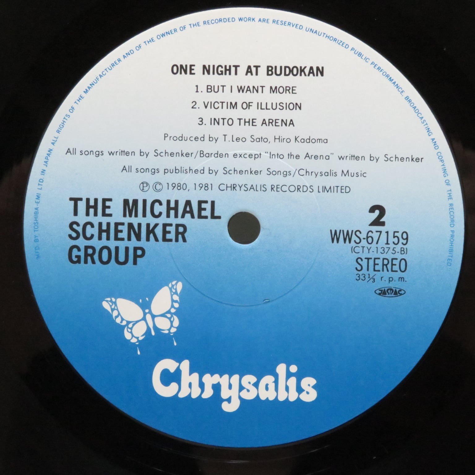 The Michael Schenker Group / One Night At Budokan [WWS-67159?60] - 画像5