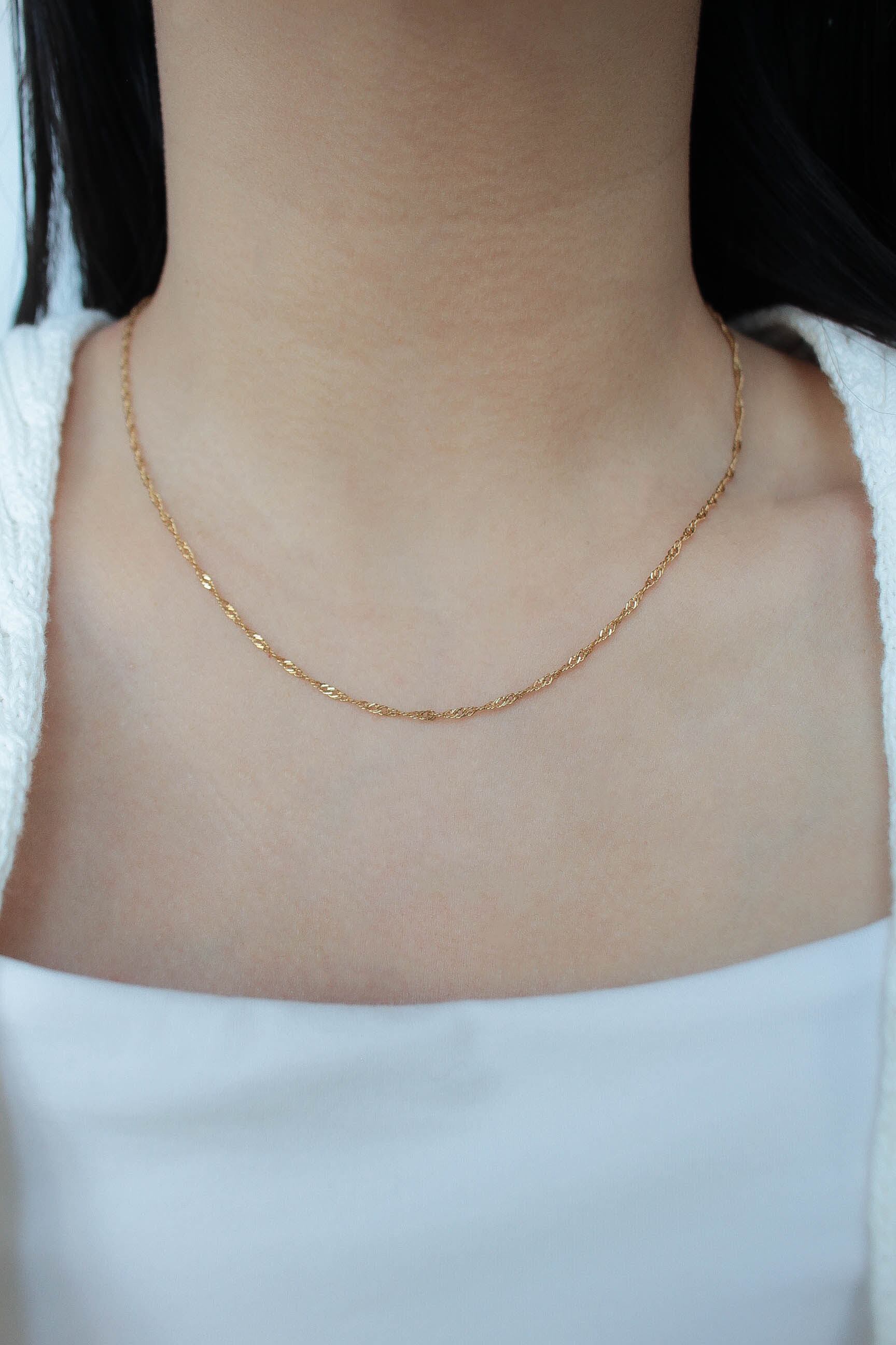Screw Necklace | ebine(エビネ)|金属アレルギー対応アクセサリー