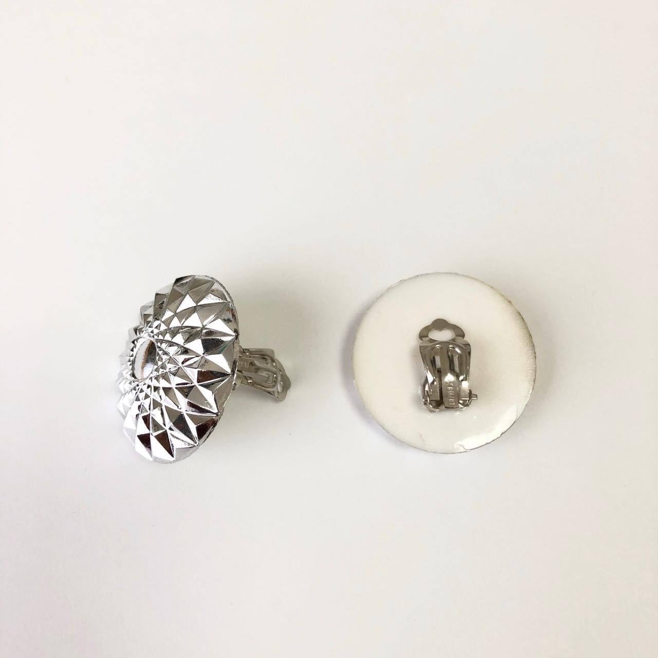再入荷〉ドイツヴィンテージイヤリング シルバーカット | Dua