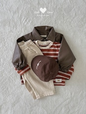 韓国子供服 / LALALAND / 26Autumn / セイントTシャツ / 秋服 / キッズ *XS~XL*
