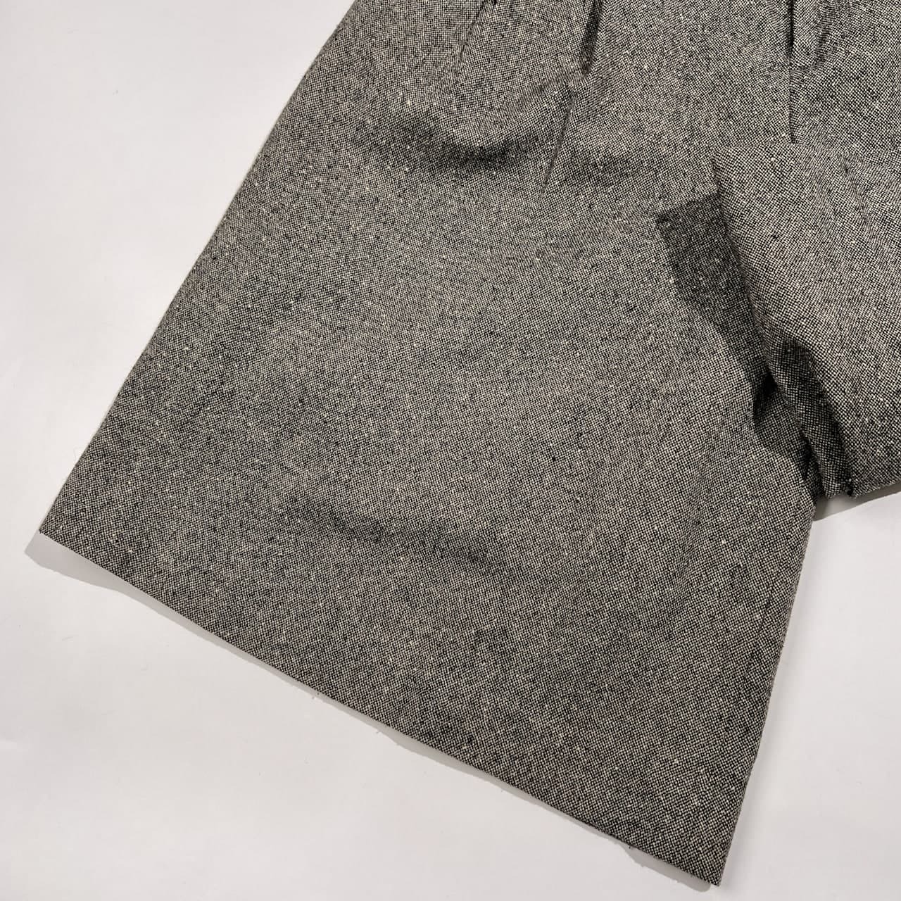 MACPHEE マカフィー TOMORROWLAND トゥモローランド 日本製 ウール ツイード キュロット ショートパンツ サイズ 38 /日本製