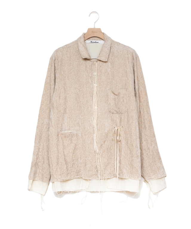 Midorikawa / MID26SS-SH01A  LINING SHIRT(IVORY)