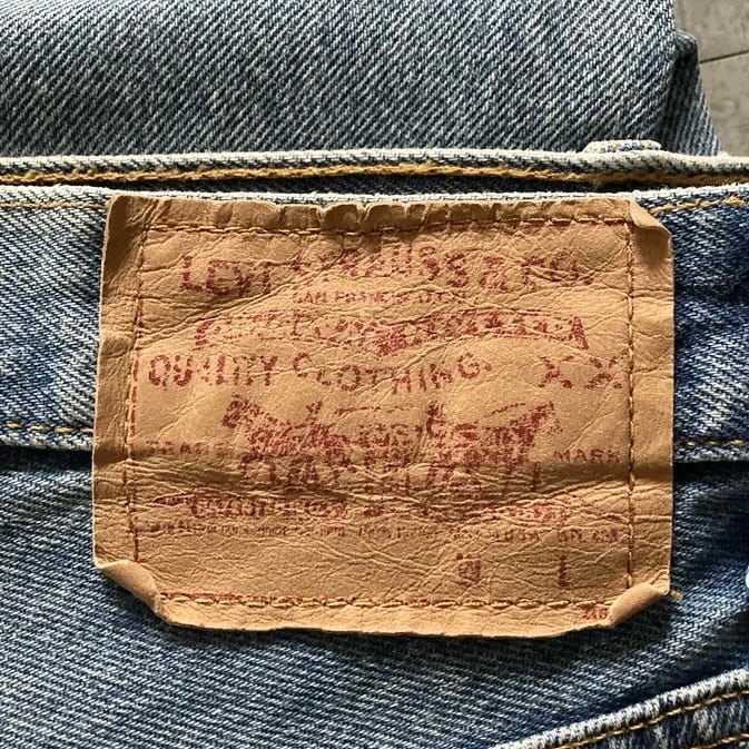 90年代製】90's US.Levis 501 リーバイス エルパソ工場(520) ボタン裏