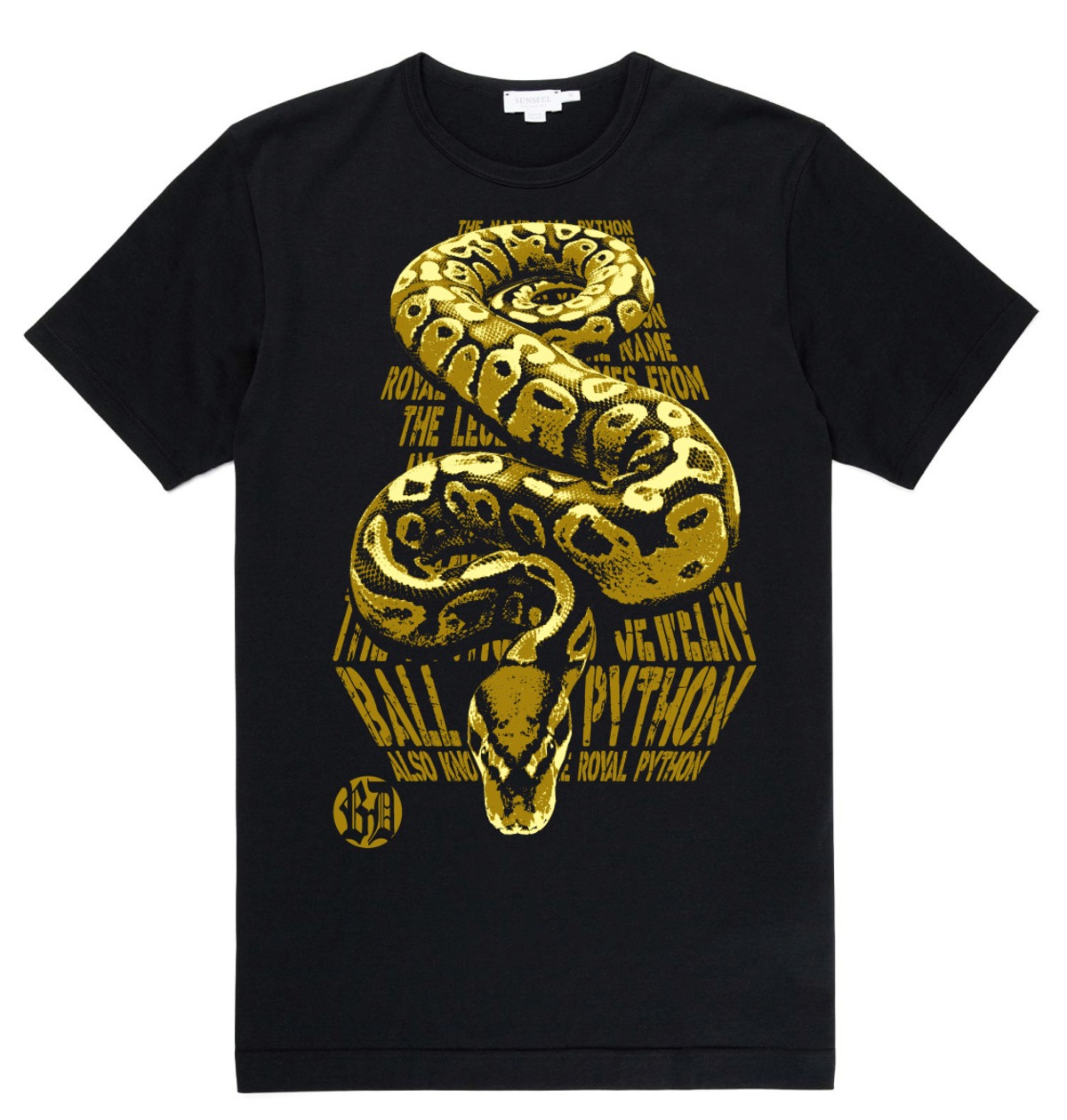 ボールパイソンTシャツ | Blacky Designing