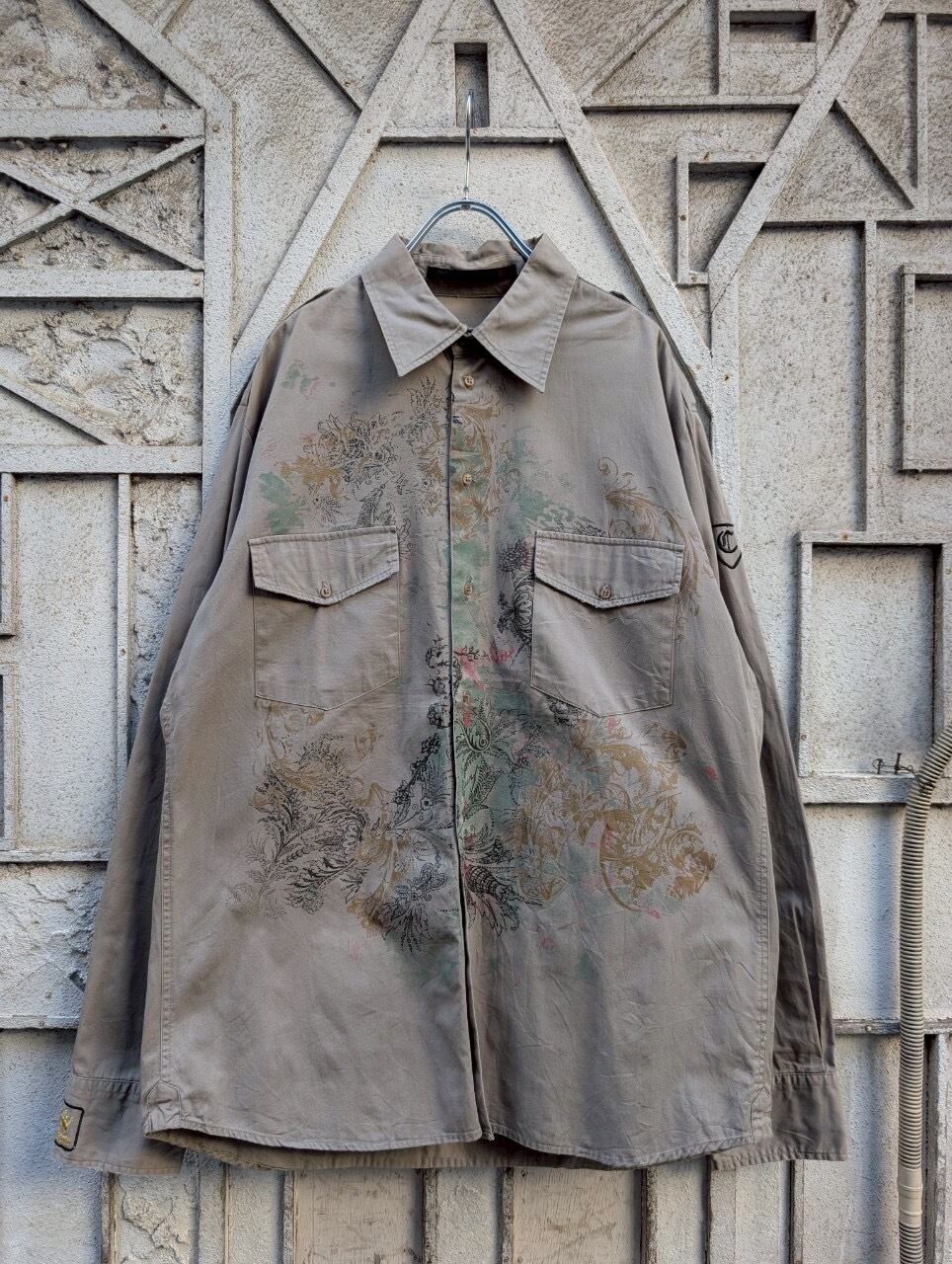 "MILITAY PAINT SHIRT"