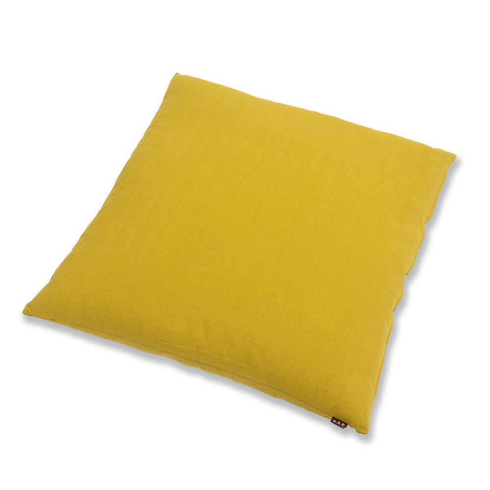 色あそび 座布団(カバーのみ) YM(山吹)55×59