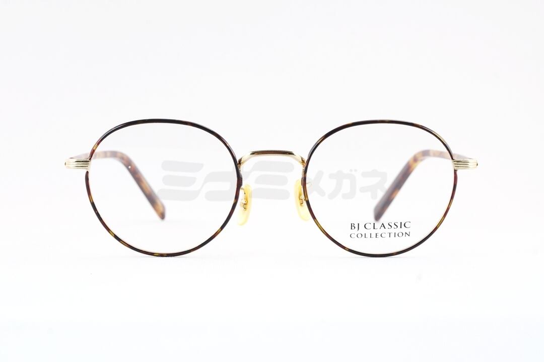 BJ CLASSIC メガネ PREM-141S PT C-1-2 ボストン 七宝 チタン