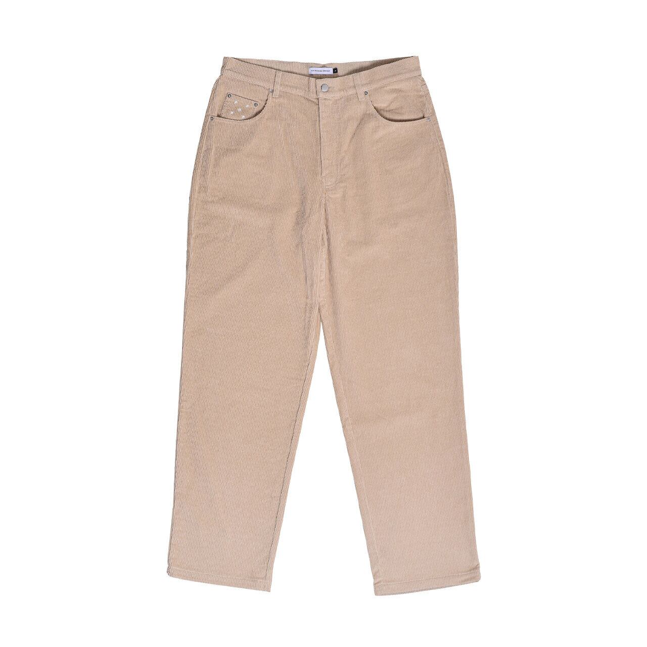 POP TRADING COMPANY/ポップトレーディングカンパニー/ DRS CORD PANT IN WHITE PEPPER