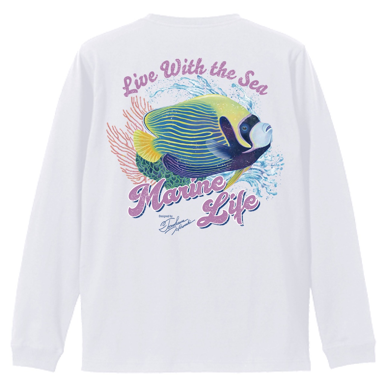 【長袖Tシャツ（ロンT） United Athle 5.6oz】タテジマキンチャクダイ