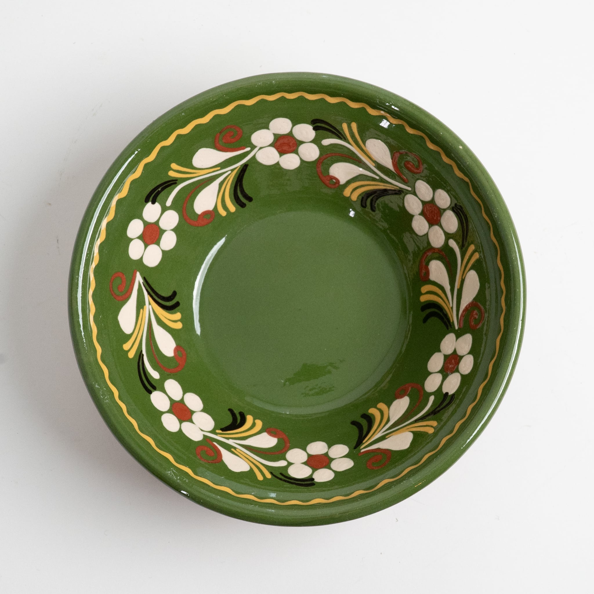 ハンガリー民芸 陶器飾りボウル ヴィンテージ | unorare