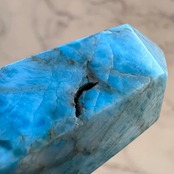 ブルーアパタイト タワー1*ポイント*天然石インテリア*置き物