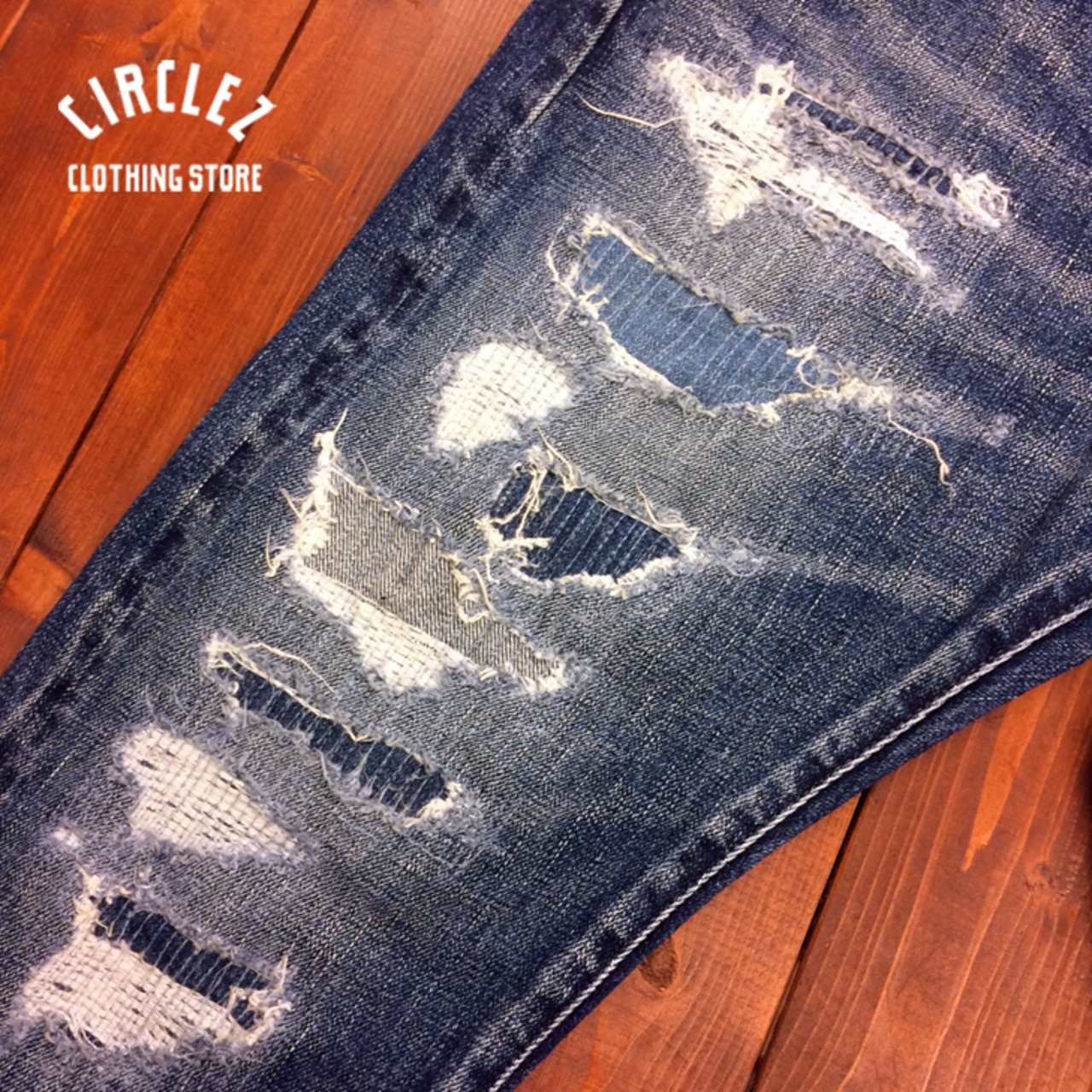 NAKED SUN ネイキッドサン NS001007 RED LINE REGULAR STRAIGHT-Re 