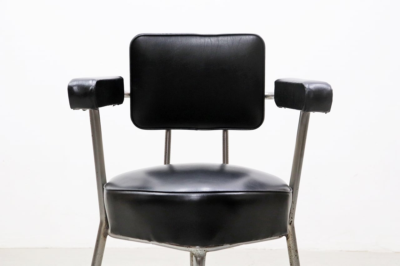 沼津店】レトロ ヴィンテージ キャスターチェア アーム オフィス 事務