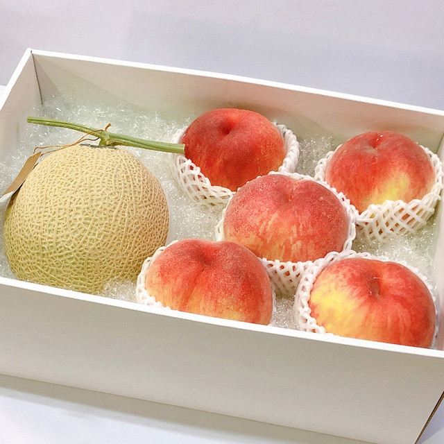 【旬の果物1種+静岡産マスクメロン】果物詰合せ8,000円セット