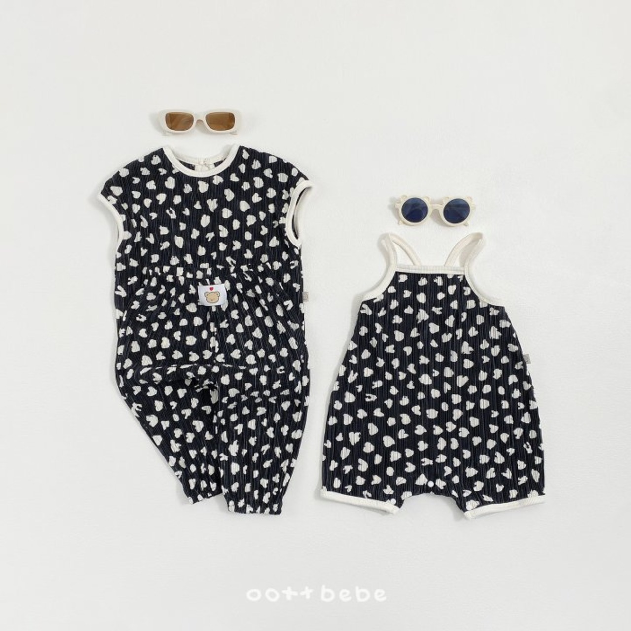 [oottbebe] Petit Leopard Print Full Bodysuit / [오뜨베베] 쁘띠호피전신슈트