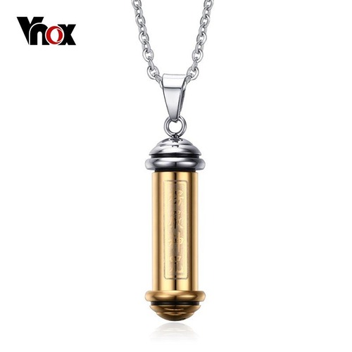 【送料無料】 メンズ ネックレス ゴールド ペンダント ステンレス 教徒 オープン 61cm ケーブル チェーン 40000802