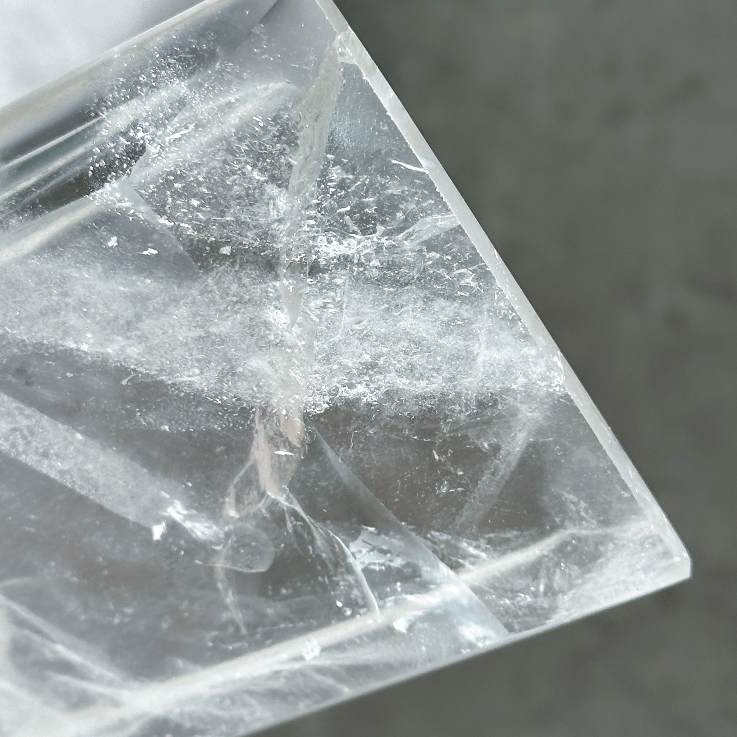 クリアクォーツのトレー 03◇ Clear Quartz ◇ 天然石・鉱物