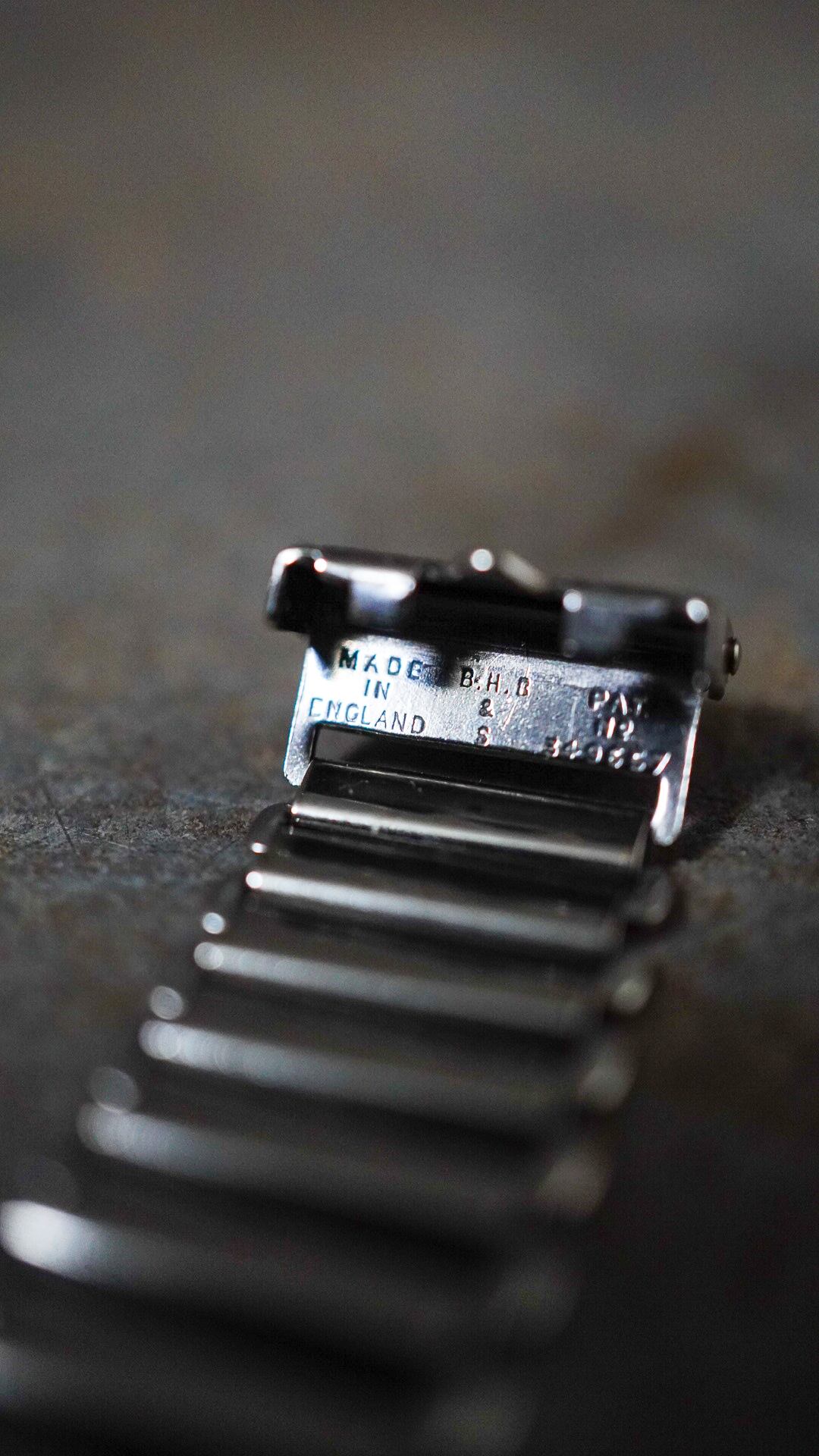 DEADSTOCK / 1940s】BONKLIP ボンクリップ バンブー ブレス 取付幅16mm 