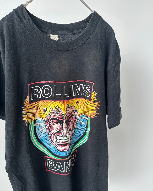 -ROLLINS BAND- Vintage 90s Print T-Shirt