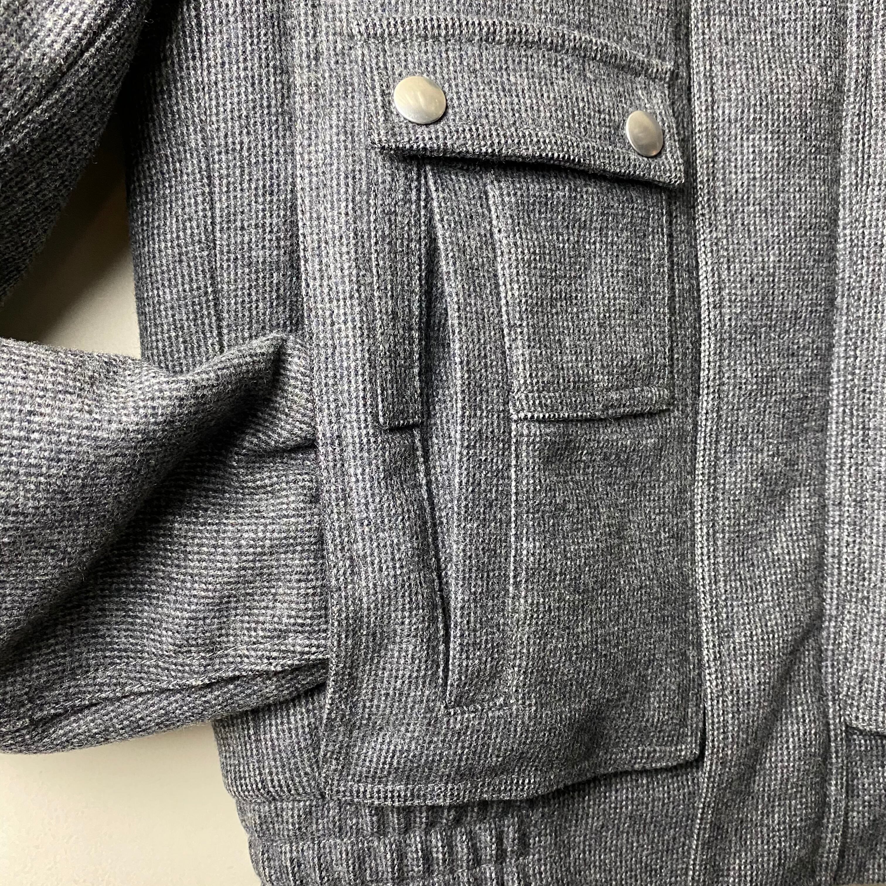 08AW DIOR HOMME by Kris Van Assche wool blouson | NOIR ONLINE