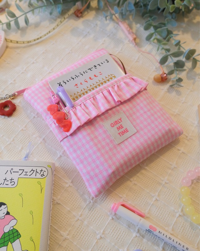 Multi Journal Pouch mini | マルチ ジャーナルポーチ mini【 peach pink 】