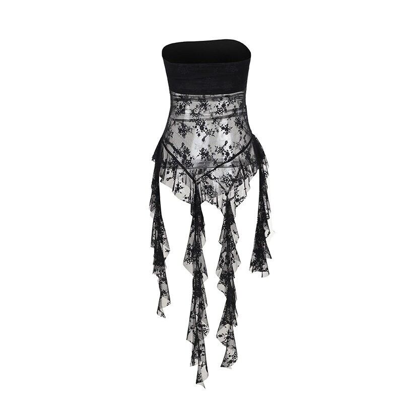 Lace corset bustier r0169