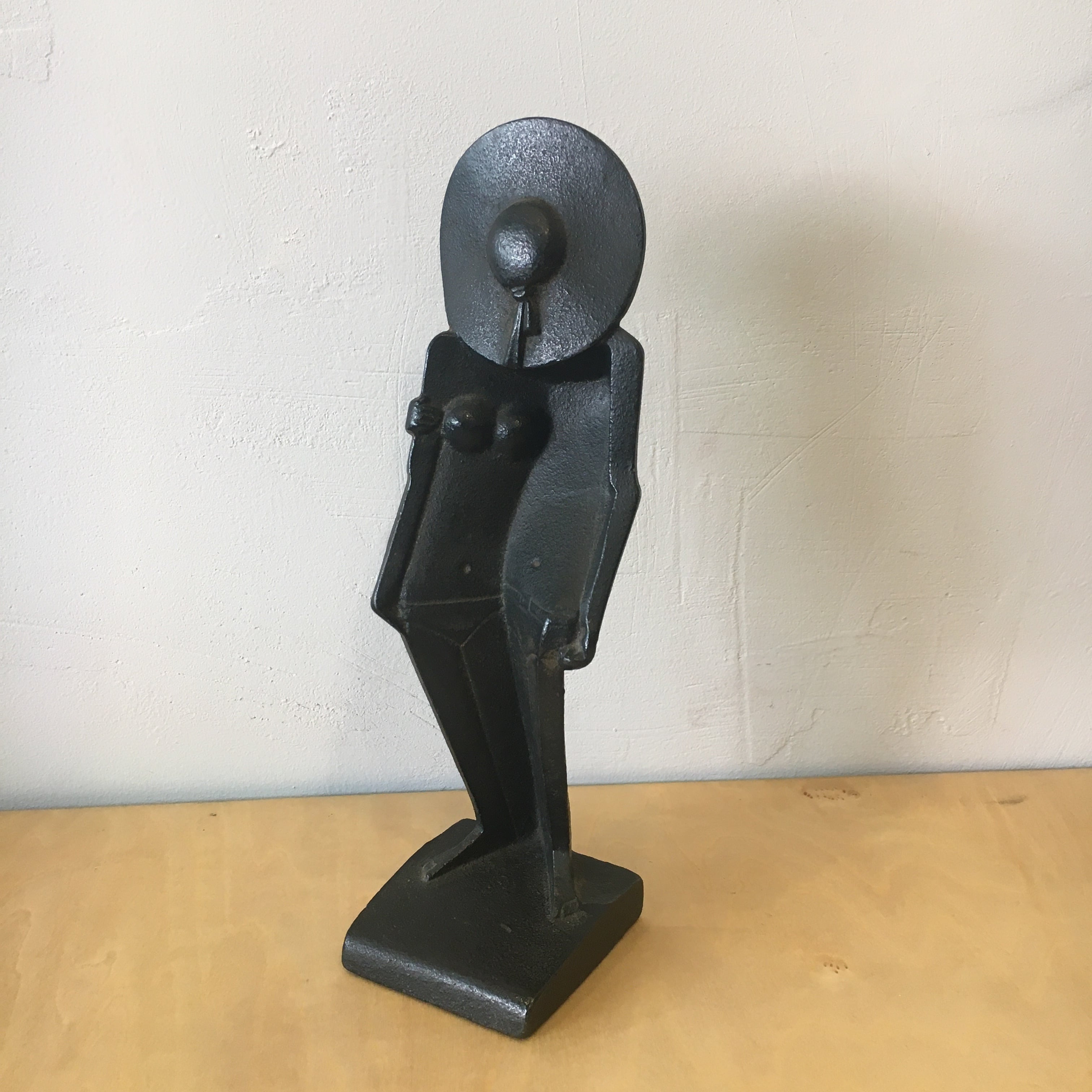 ビンテージ 南部鉄器 ブックスエンド モダン鉄器 オブジェ | coshiki