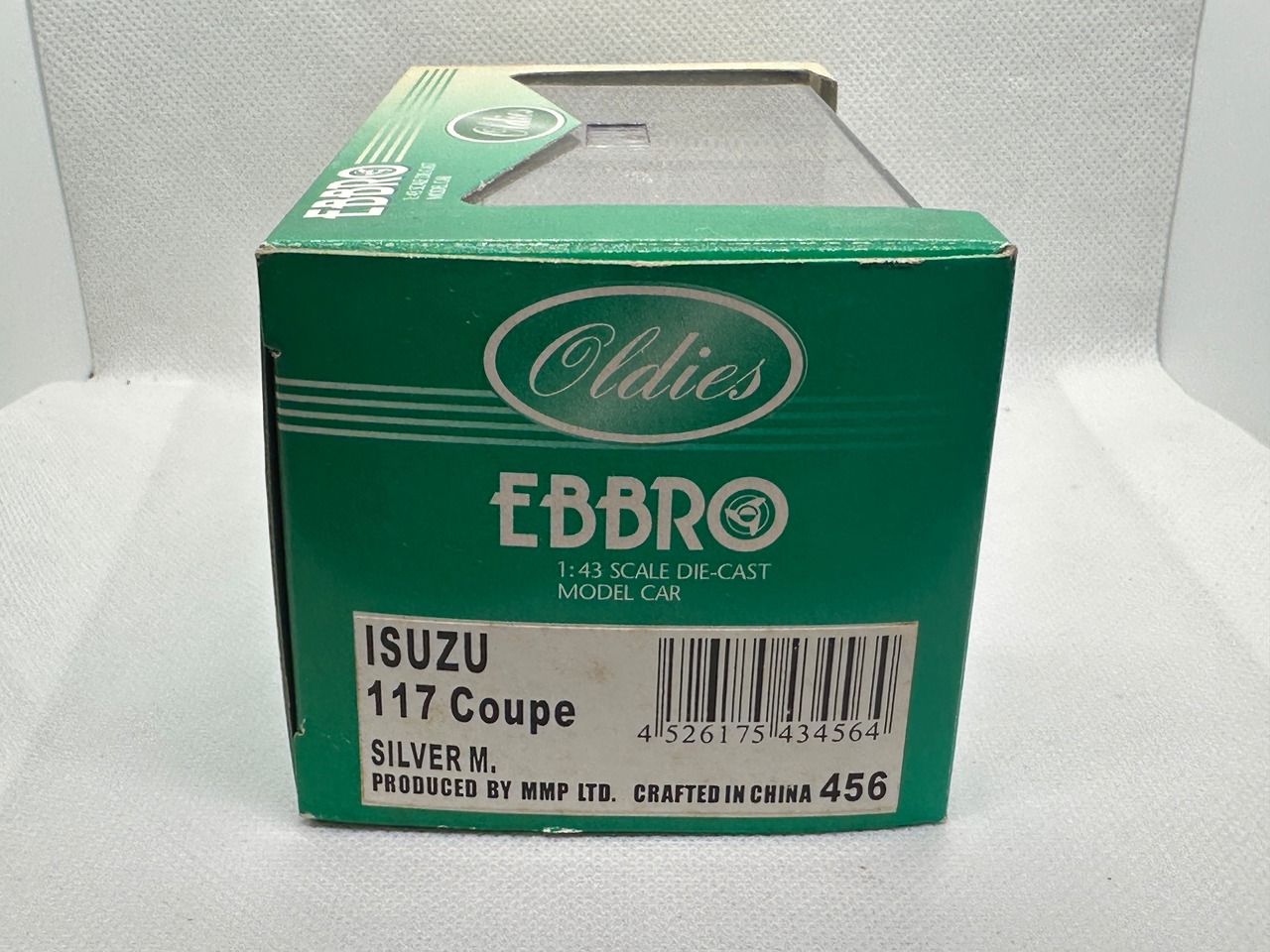 【エブロ】1/43 いすゞ 117クーペ  (シルバーM) 買取品
