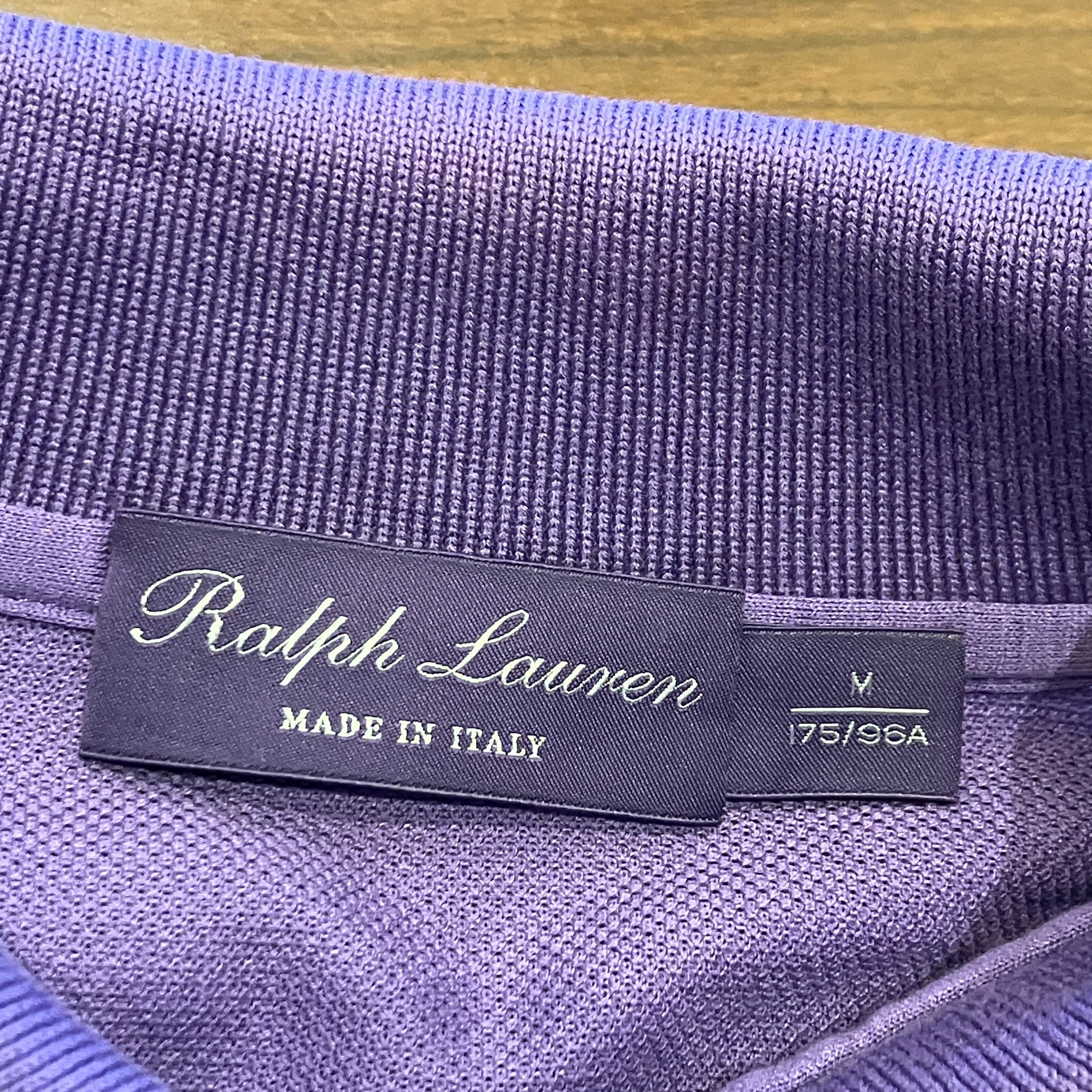 RALPH LAUREN PURPLE LABEL POLO SHIRT PURPLE | safarionline