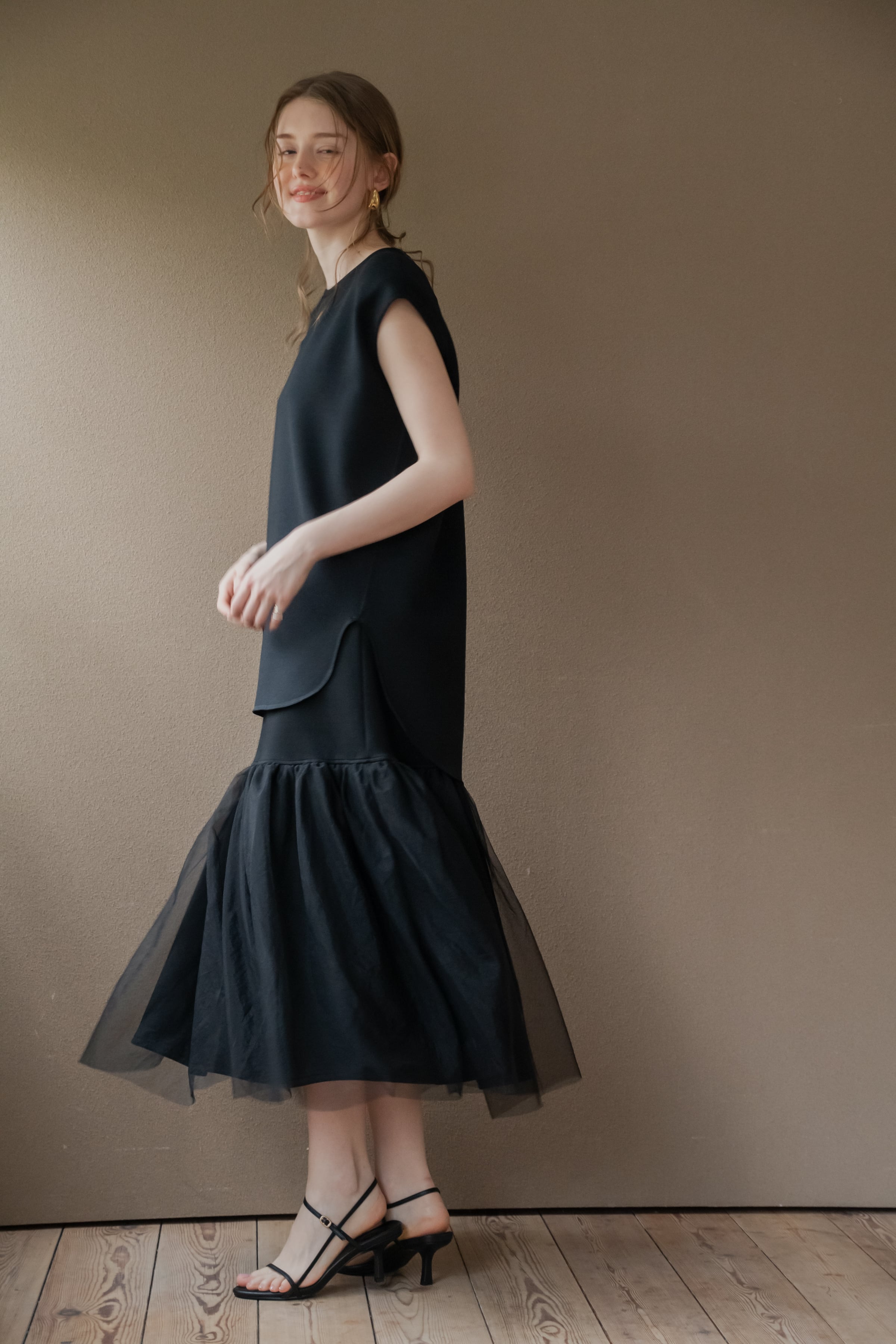 hem tulle skirt【予約販売】 | pois