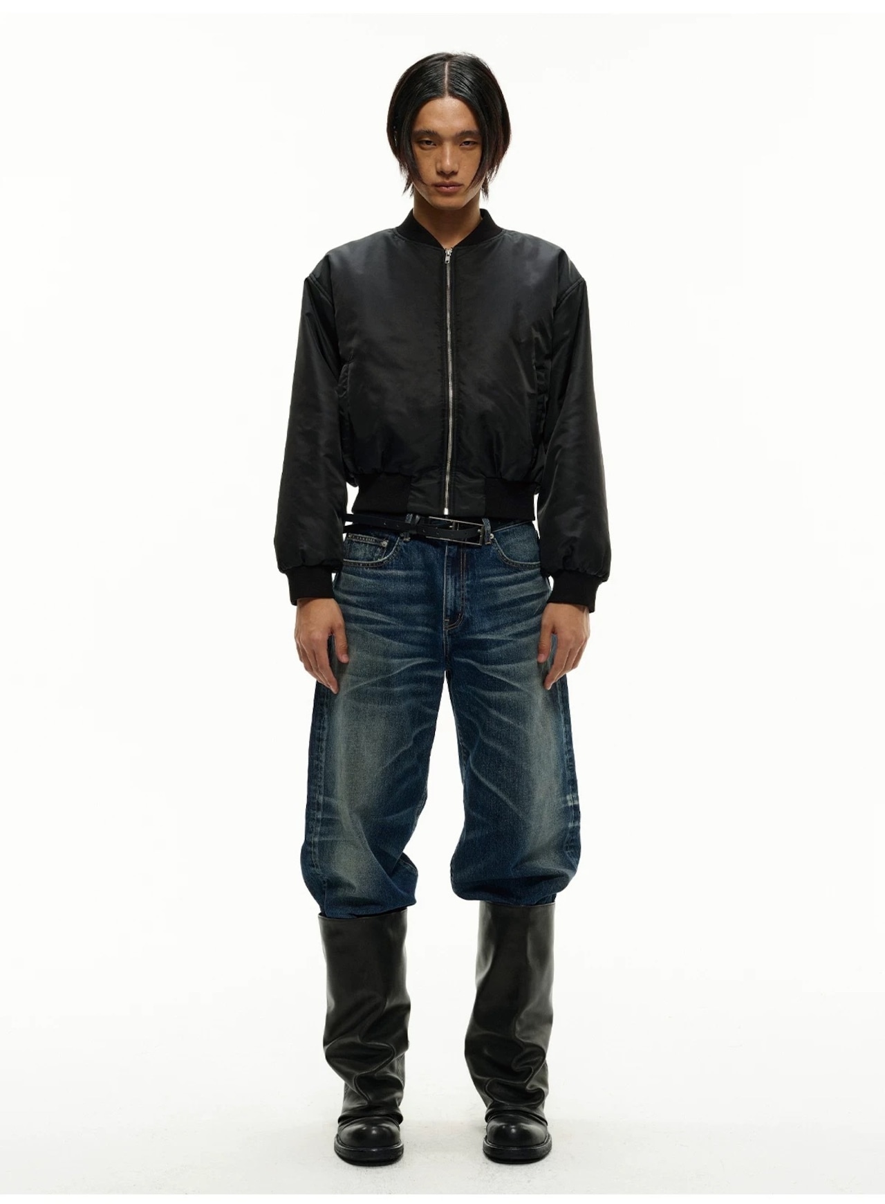 JCAESAR STUDIO Pleated Leather Boots