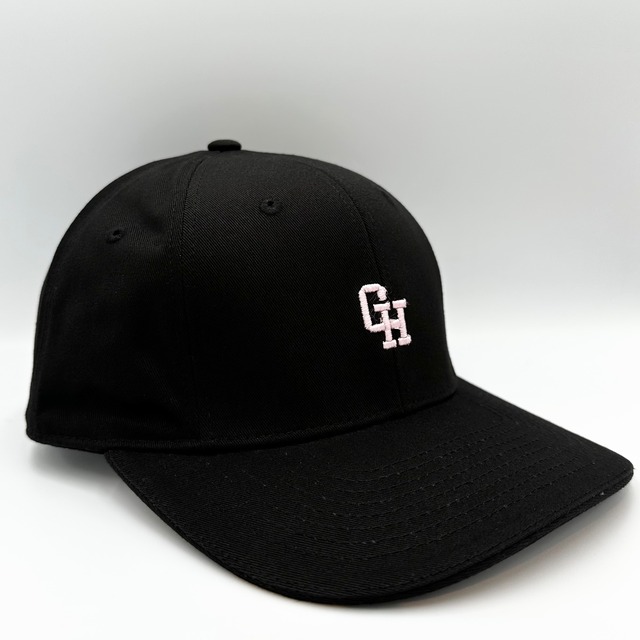 【gifthat オリジナル】gifthat 8panel cap BLK-pin