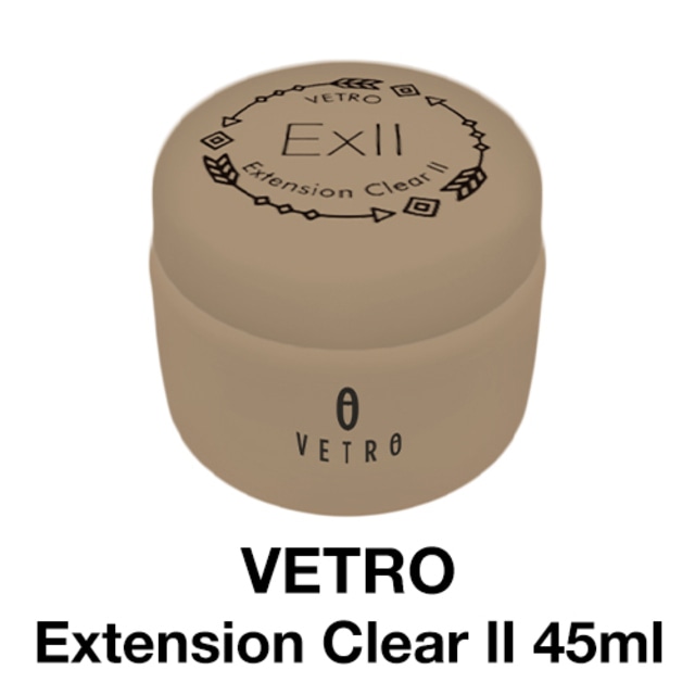 ベトロ名古屋限定！【VCL-245】『3個』セット！VETRO（ベトロ）：Extension ClearⅡ（イクステンションクリアジェルⅡ）45ml
