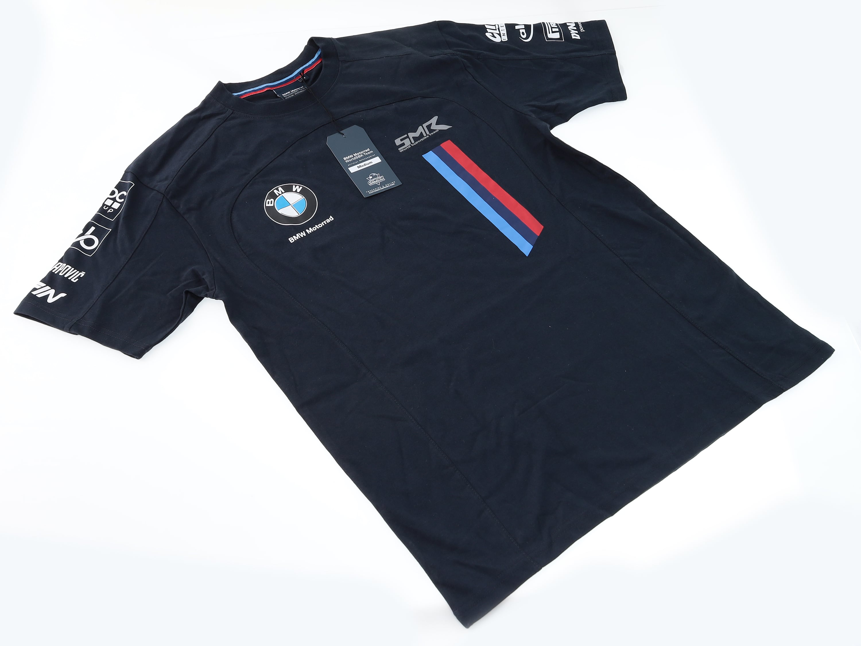 【BMW motorrad】WorldSBK オフィシャル  Tシャツ 紺【L】