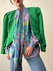 80s Vintage Liz Claiborne Satin Jacket