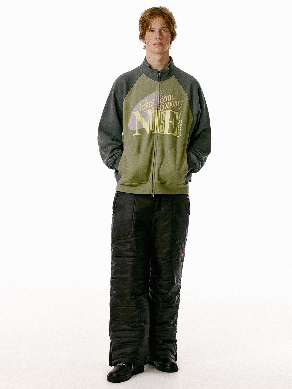 韓国 TEKET] Off The Record Knit Sweater Pink 正規品 韓国ブランド