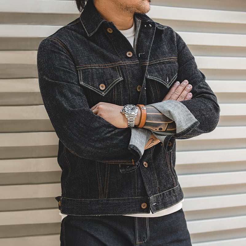 American Retro Denim Trucker Jacket 00616