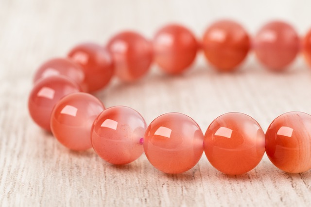 ◆一点物◆ 塩源瑪瑙 10mmブレスレット