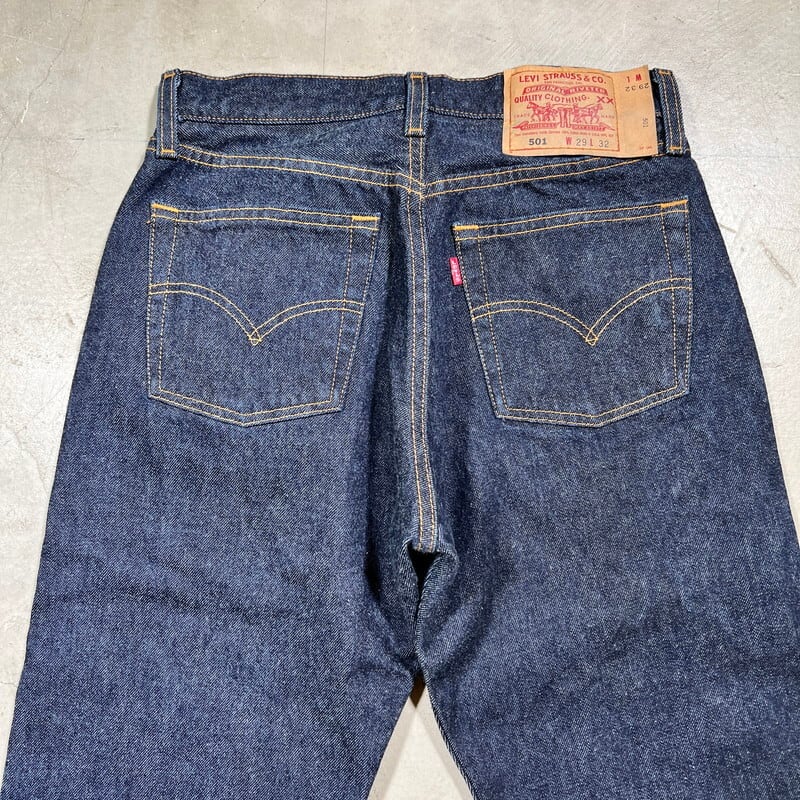 90's Levi's リーバイス 501 デニム 濃紺 ミントコンディション FOR WOMAN 刻印553 USA製 99年 実寸W28 希少  ヴィンテージ BA-1772 RM2191H | agito vintage powered by BASE